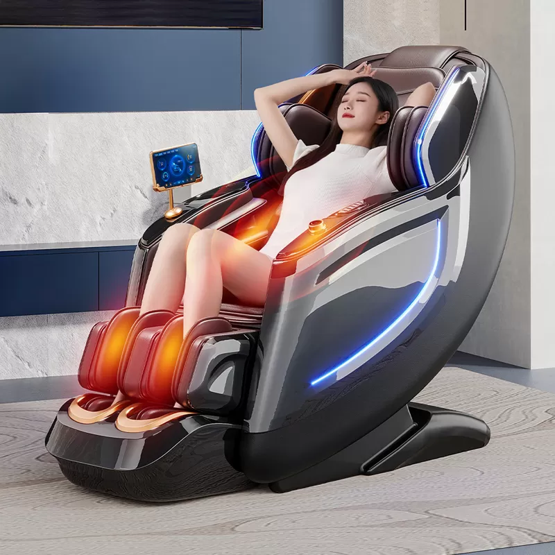 Luxury Modern Zero Gravity Electric Massage Chair with Kneading & Foot Shiatsu thumbnail 3